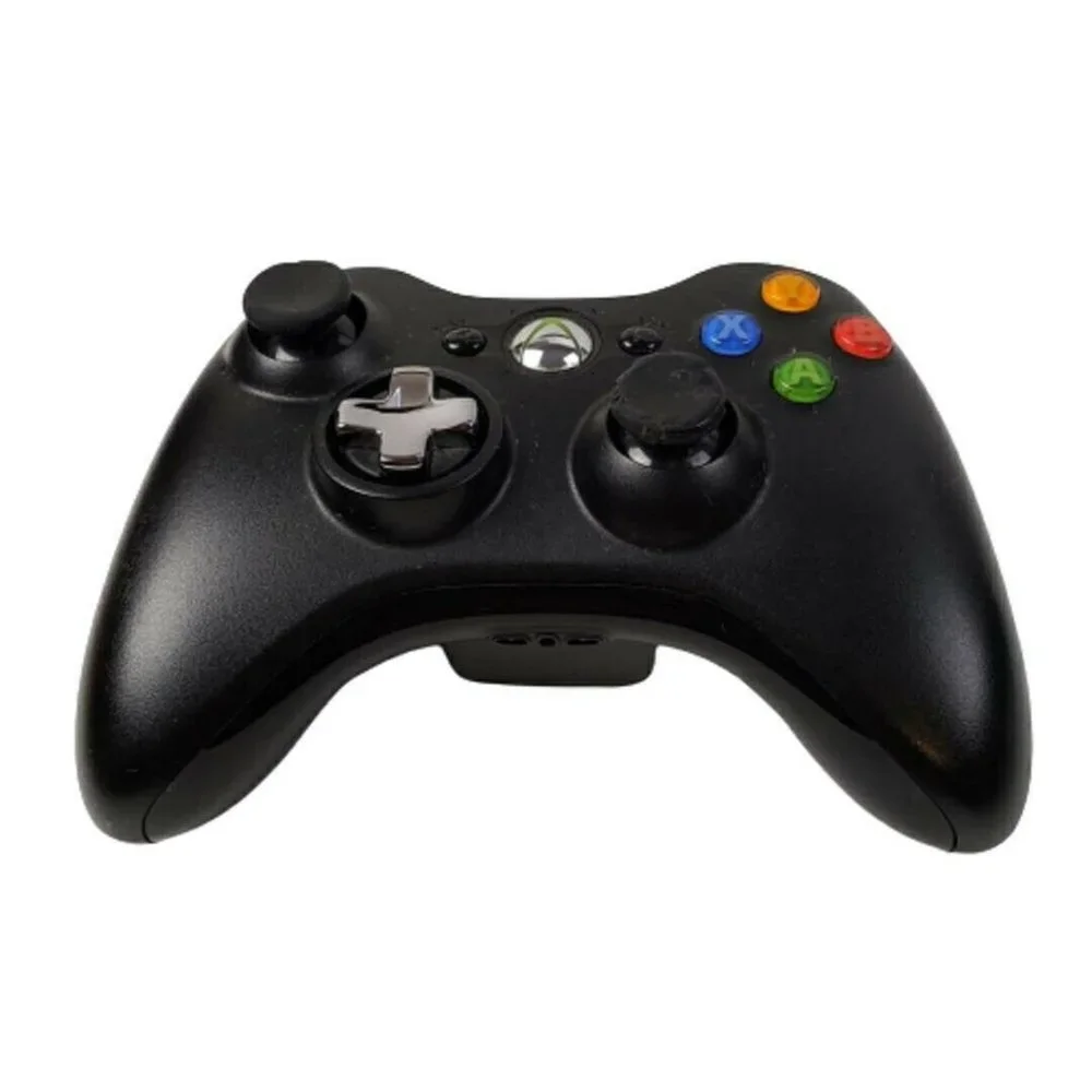 Official Microsoft Xbox 360 Wireless Black Charger (Works, Charged) OEM